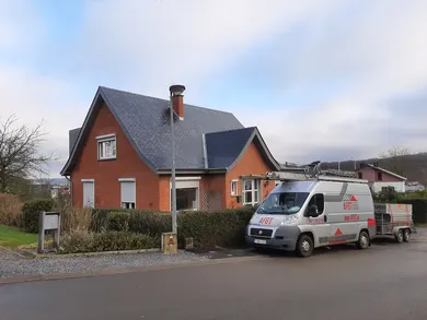 AFGT - Toiture ardoises naturelles à Erpent